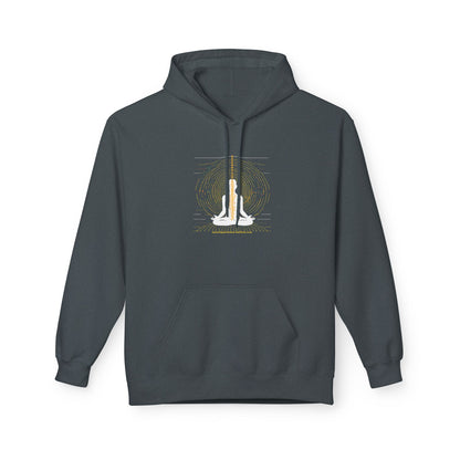 Meditation Graphic Hoodie | Unisex Softstyle Fleece