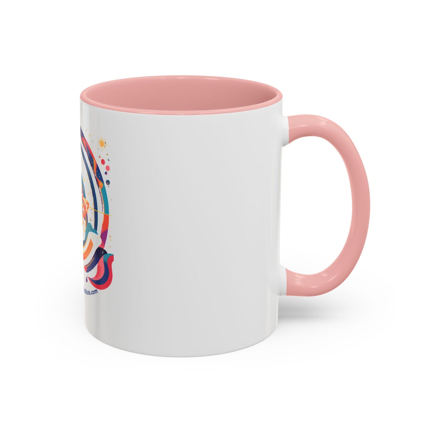 Colorful Accent Coffee Mug - 11oz